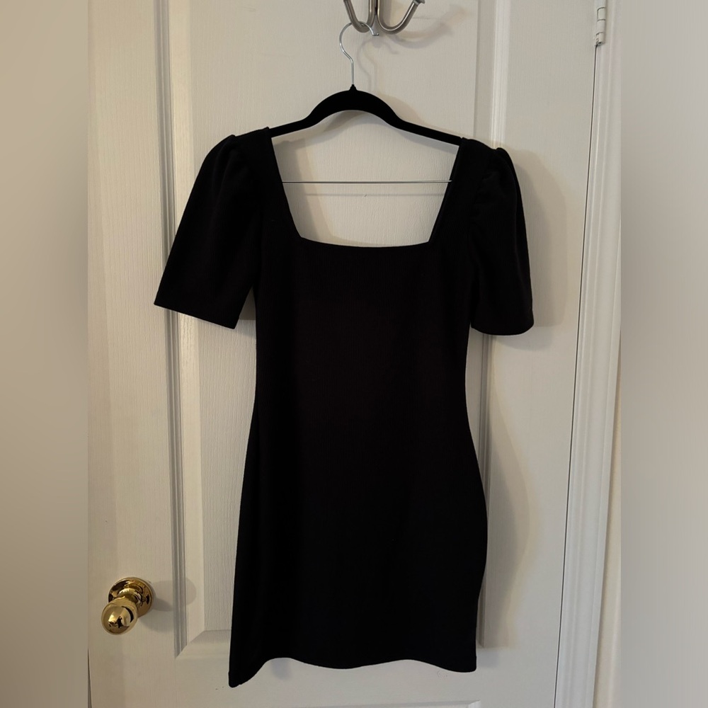 Club Monaco Square Neck Mini Dress
